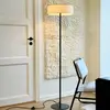 Image de Dyberg Larsen Lampe sur pied Calix, noir/couleur naturelle, 150 cm