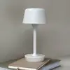 Image de Dyberg Larsen Lampe à poser LED rechargeable Flow, crème, hauteur 25 cm