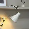 Image de Lampe à pince Dyberg Larsen Sleep, blanc mastic, Ø 15 cm, acier