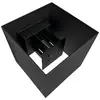 Image de Applique murale LED Venus de Dyberg Larsen, noir, largeur 15 cm