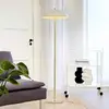 Image de Lampe sur pied Globus Dyberg Larsen, hauteur 150 cm, beige/laiton