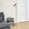 Image de Lampadaire Dyberg Larsen DL12, beige/laiton, 139 cm, métal