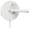 Image de Applique murale Dyberg Larsen Futura, blanche, 15 W, câble, métal