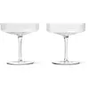 Image de Coupes à champagne Ripple - Set de 2 Ferm Living Transparent taille unique