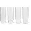 Image de Verres long Ripple - Set de 4 Ferm Living Transparent taille unique