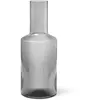 Image de Carafe Ripple - 1l Ferm Living Transparent taille unique