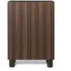 Image de Buffet Post en bois FSC Ferm Living Chêne fumé taille unique