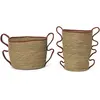 Image de Panières Verso - Set de 2 Ferm Living Brique taille unique