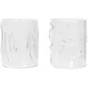 Image de Verres Doodle - Set de 2 Ferm Living Transparent L