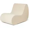 Image de Fauteuil outdoor Rouli Ferm Living Crème taille unique