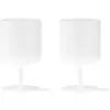 Image de Verres à vin Ripple - Set de 2 Ferm Living Blanc taille unique