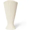 Image de Vase en grès Fountain Ferm Living Off-White taille unique