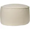 Image de Pouf Aun Ferm Living Ivoire 40x80