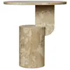 Image de Table d'appoint en marbre Insert Ferm Living Sable taille unique