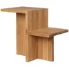 Image de Table d'appoint en bois FSC Distinct Ferm Living Bois clair taille unique