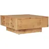 Image de Table basse avec tiroir en bois FSC Blur Storage Ferm Living Naturel taille unique