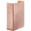 Image de SLV FOLD 10 Applique murale d'extérieur à 10 LED en cuivre IP54 2 x 3,5 W 3000 K Jusqu'à 2 x 250 lm