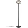 Image de Nordlux Lampadaire ALTON E27 IP20 - Noir - Verre fumé