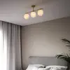Image de Nordlux Plafonnier Grant à 3 lampes, laiton