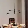Image de Nordlux Suspension LED Clyde, à 4 lampes, 2 niveaux