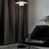 Image de Nordlux Lampadaire Verona, support noir, abat-jour opale