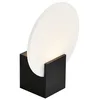 Image de Nordlux Lampe murale LED Hester pour salle de bain, 9 W, 3000 K, 900 lm, IP44, 3 niveaux MOODMAKER, noir