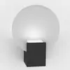Image de Nordlux Applique LED Hester, IP44, noire