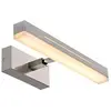 Image de Applique murale à LED OTIS 40 pour miroir - 13 W, 3000 K, 1300 lm, IP44, 2 niveaux - Nickel