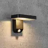 Image de Nordlux Applique murale solaire à LED Rica Square, angulaire
