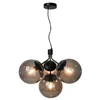 Image de Nordlux Ivona 4-Spot Pendelleuchte, E27, 4x28W, schwarz (2112153003)