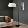 Image de Nordlux Dicte lampadaire, abat-jour manuel, blanc
