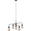 Image de SLV Gloom Suspension 5 ampoules E27 Noir