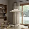 Image de DFTP by Nordlux Suspension Hill, Ø 85 cm, Tyvek, blanc