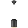 Image de Nordlux Notti Plafonnier suspendu dôme noir E27