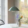 Image de Nordlux Suspension Freya 35 en métal, verte