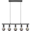 Image de Nordlux Paco Plafonnier Suspendu Bar Noir E27