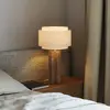 Image de DFTP by Nordlux Lampe à poser Takai en tissu et marbre