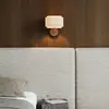 Image de DFTP by Nordlux Applique murale Takai avec abat-jour en tissu double épaisseur