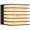 Image de Nordlux Fluctus Applique d'extérieur moderne noire IP44 E27