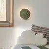 Image de Nordlux Applique murale Konchi avec câble et fiche, verte