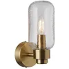 Image de Nordlux Tutan Wandleuchte, E14, IP44, 25W, dimmbar, gemustertes Glas, messing (2310551035)
