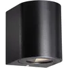 Image de Nordlux anto 2 Wandleuchte, IP44, 10,6W, 500lm, 3000K, seaside schwarz (49701203)