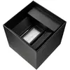 Image de Nordlux Applique d'extérieur LED Milda kubi, noir, up/down, aluminium