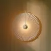 Image de Nordlux Applique murale Nadia, abat-jour plissé, blanc