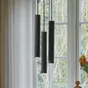 Image de Nordlux Suspension Vico, à 3 lampes, rondelle, métal, noir