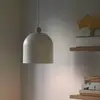 Image de Nordlux Suspension Gaston, abat-jour métal, blanc