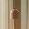 Image de Nordlux Suspension Gaston, abat-jour métal, rose