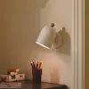 Image de Nordlux Applique murale Gaston avec câble et prise, métal, blanc