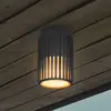 Image de Nordlux Plafonnier d'extérieur Aludra, IP54, anthracite, aluminium