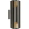 Image de Nordlux Aludra Double Wandleuchte, E27, IP54, 2x15W, anthrazit (2418121250)